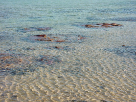 Agua de mar libre de uso